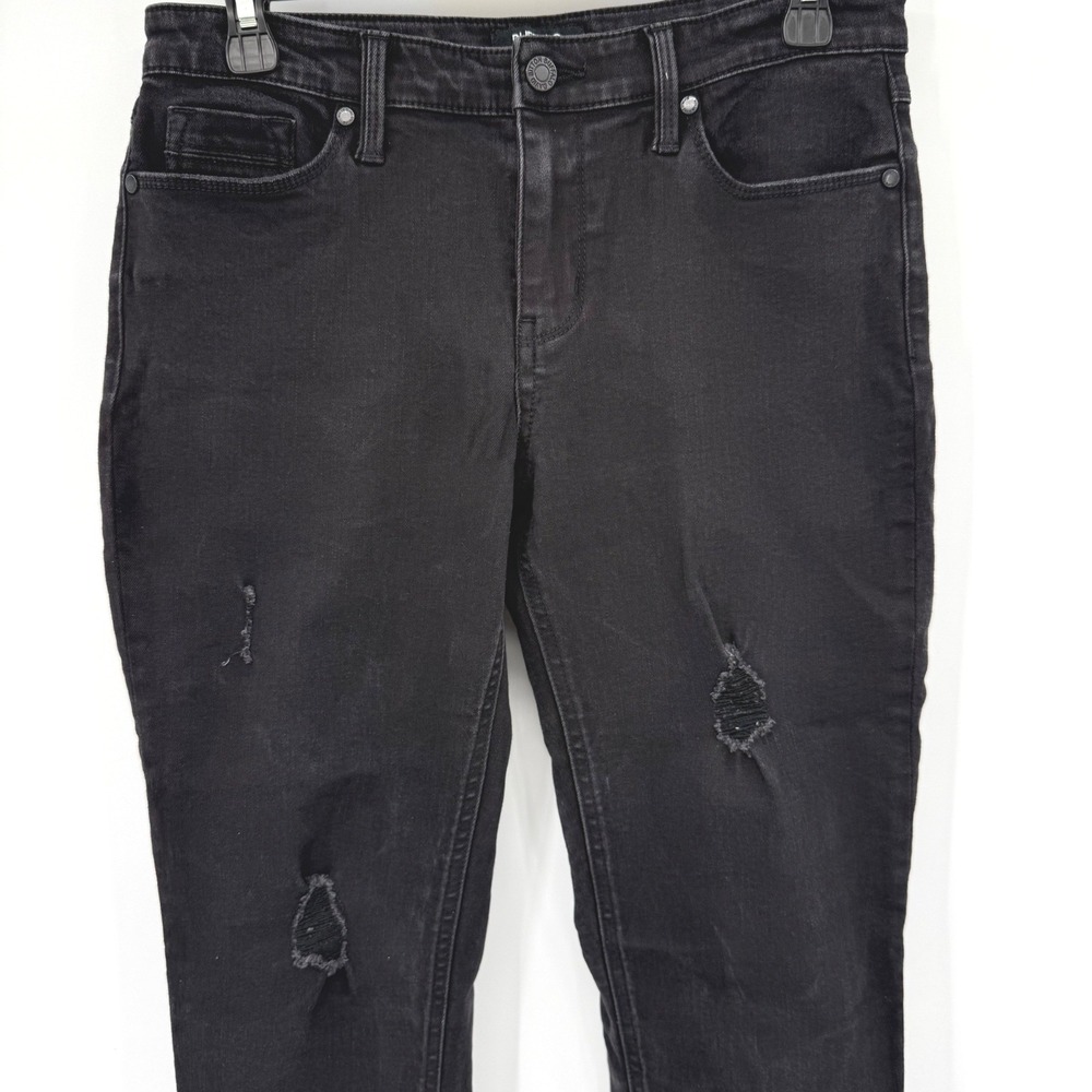 Buffalo David Bitton Skinny Jeans Womens 8/29 Black Distressed Soul Born Free